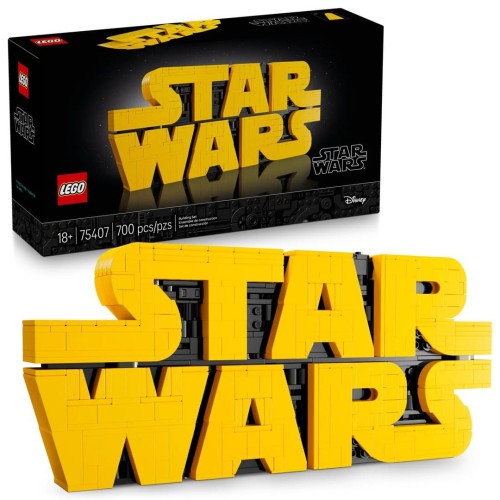 LEGO Star Wars 75407 Logo Star Wars zbudowane z klocków