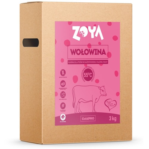 ZOYA COLDPRO Wołowina sucha karma dla psa 3kg