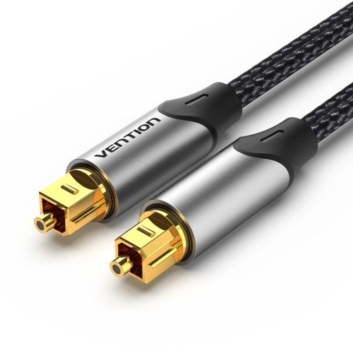 Kabel audio optyczny Vention w oplocie z aluminiowym złączem 3m