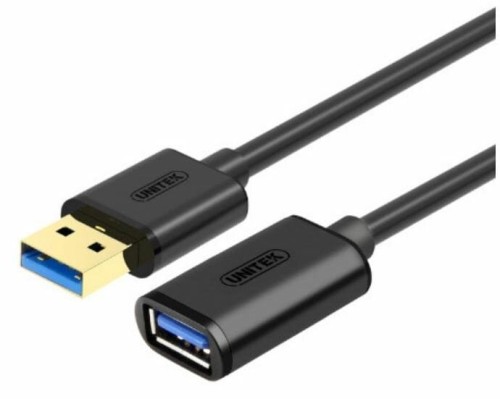 PRZEWÓD PRZEDŁUŻACZ USB-A 3.0 M/F, 0,5M