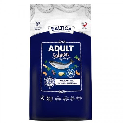 BALTICA EXCELLENT Adult Salmon Hypoallergenic M 9kg