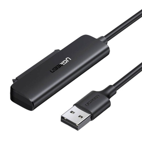 Adapter UGREEN CM321 USB do dysku SATA 2.5", 50cm (czarny)