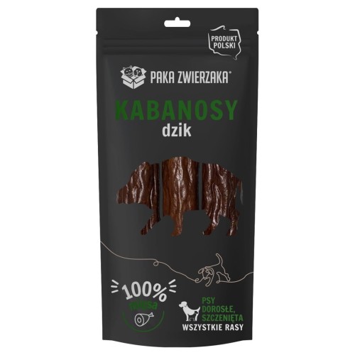 Paka Zwierzaka kabanosy dzik 3szt (80g)