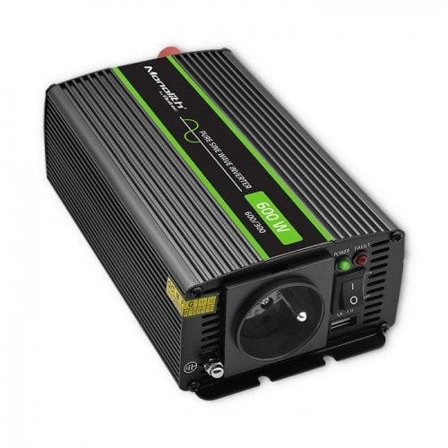 PRZETWORNICA NAPIĘCIA MONOLITH | 300W | 600W | 24V NA 230V | CZYSTY SINUS