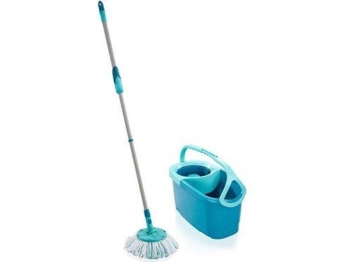 Zestaw Clean Twist Mop Ergo na kółkach Leifheit