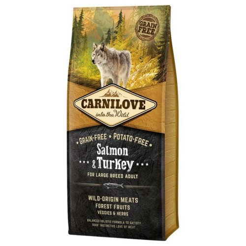 Carnilove Salmon&Turkey Adult Large 4kg