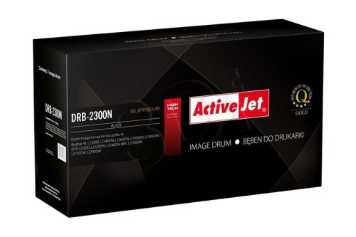 Activejet DRB-2300N Bęben (zamiennik Brother DR-2300; Supreme; 12000 stron; czarny)