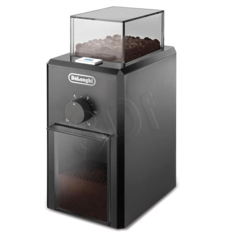 Młynek elektryczny do kawy DeLonghi KG 79 (110W; żarnowy; kolor czarny)