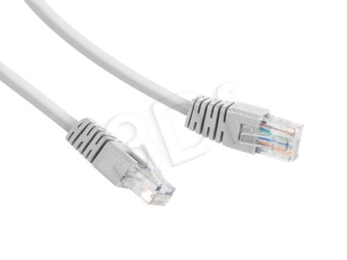 Patchcord GEMBIRD PP6U-3M (RJ45 - RJ45 ; 3m; UTP; kat. 6; kolor szary)