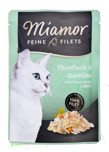 MIAMOR Feine Filets tuńczyk z warzywami - saszetka 100g