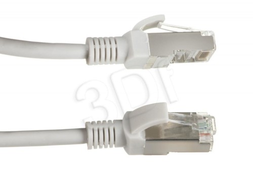 Patchcord Lanberg PCF5-10CC-0300-S (RJ45 - RJ45 ; 3m; kolor szary)