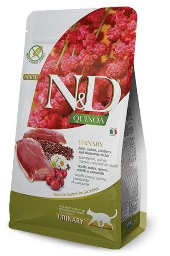 N&D Quinoa Urinary Duck - sucha karma dla kota - 5kg