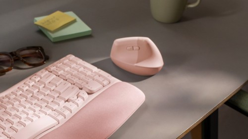 Mysz Logitech Lift Vertical Pink