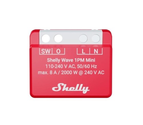 Shelly Wave 1PM Mini LR Element wykonawczy Z-Wave
