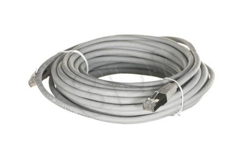 Patchcord STP A-LAN KKS6SZA10 (RJ45 - RJ45 ; 10m; STP; kat. 6; kolor szary)