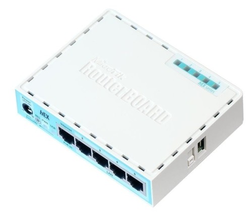 Router Mikrotik hEX (RB750Gr3) Total Ethernet Ports:5; Architecture:MMIPS; CPU core:2