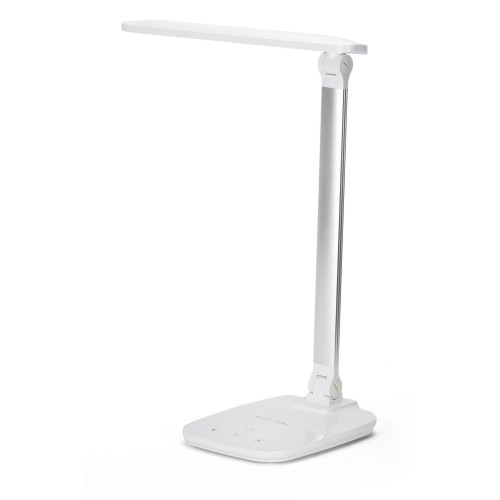 MT042 LAMPKA BIURKOWA LED BIAŁA 230V + USB