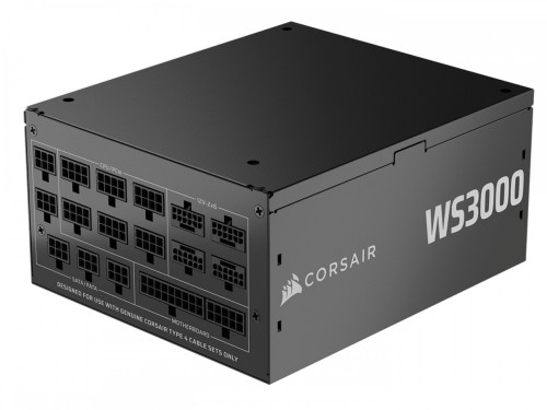 Zasilacz Corsair WS3000 3000W 80+ Platinum ATX 3.1 F.Modular