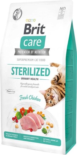 CARE Cat Grain-Free Sterilised Urinary Health - karma dla kotów wysterylizowanych - 7 kg