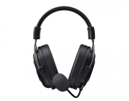 Słuchawki gamingowe Havit 2.4G H2002YG (czarno-ochrowy)