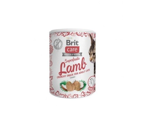 Care Cat Snack Superfruits Lamb - przysmak dla kota - 100 g