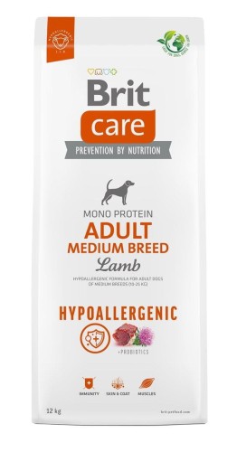 Care Hypoallergenic Adult Medium Breed Lamb - sucha karma dla psa - 12 kg