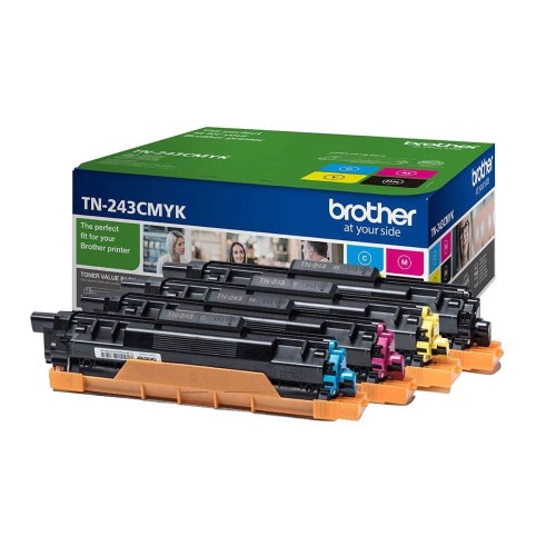 Toner Brother zestaw TN243CMYK=TN-243CMYK, 1000 str.