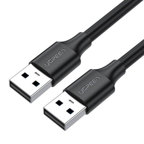 Kabel USB do USB 2.0 UGREEN US102, 1m (czarny)