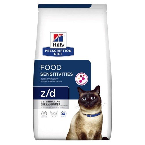 Prescription Diet Food Sensitivities z/d Feline - sucha karma dla kota - 3 kg