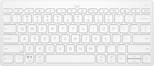 Klawiatura HP 350 Compact Multi-Device Bluetooth Keyboard bezprzewodowa biała 692T0AA