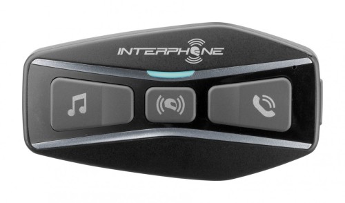 Intercom motocyklowy INTERPHONE U-COM 4, komplet na 1 kask