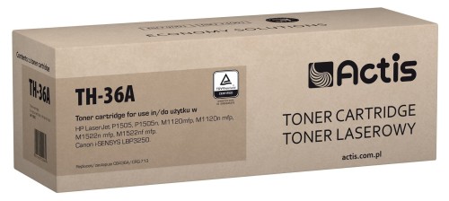 TH-36A Toner (zamiennik HP 36A CB436A, Canon CRG-713; Standard; 2000 stron; czarny)