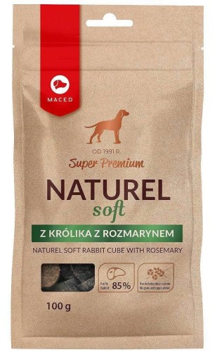 NATUREL SOFT przysmak dla psa z królikiem i rozmarynem - przysmak - 100g