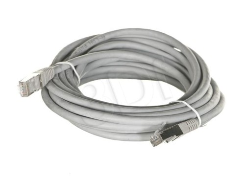 Patchcord STP A-LAN KKS6SZA5.0 (RJ45 - RJ45 ; 5m; STP; kat. 6; kolor szary)