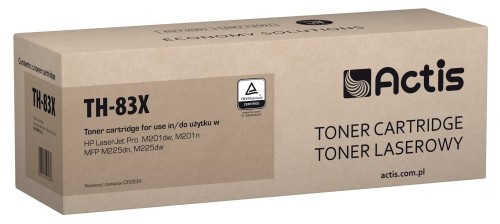 TH-83X Toner (zamiennik HP 83X CF283X; CANON CRG-737; Standard; 2200 stron; czarny)