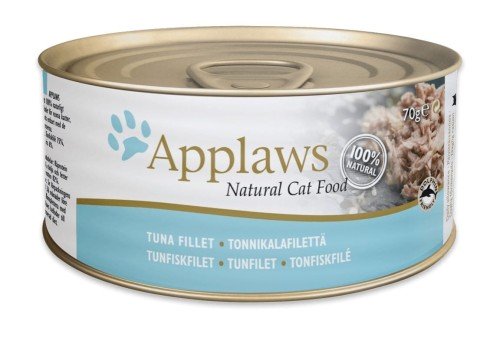 APPLAWS Natural Cat Food Filety z tuńczyka - mokra karma dla kota - 70g
