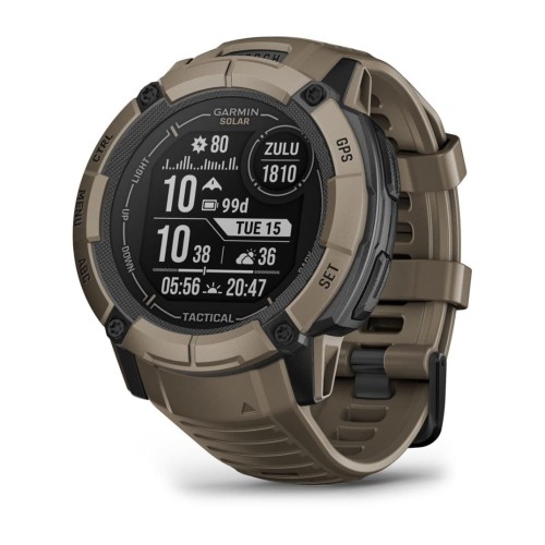 Zegarek Garmin Instinct 2X Solar - Tactical Edition Coyote Tan