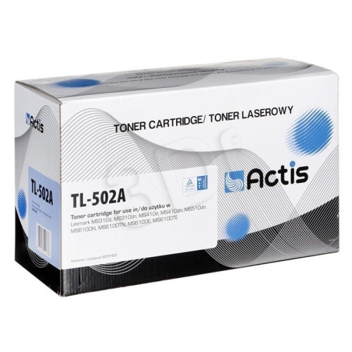 Actis TL-502A Toner (zamiennik Lexmark 50F2H00; Standard; 5000 stron; czarny)