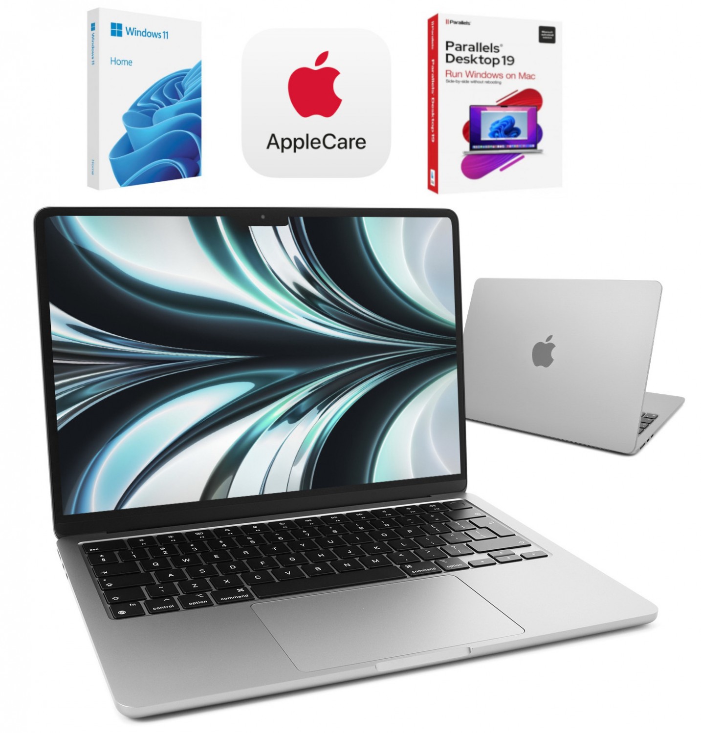 Apple MacBook Air - M2 8/8 | 13,6'' | 16GB | 256GB | Mac OS | Gwiezdna Szarość | 36mies. AppleCare | Parallells | W11