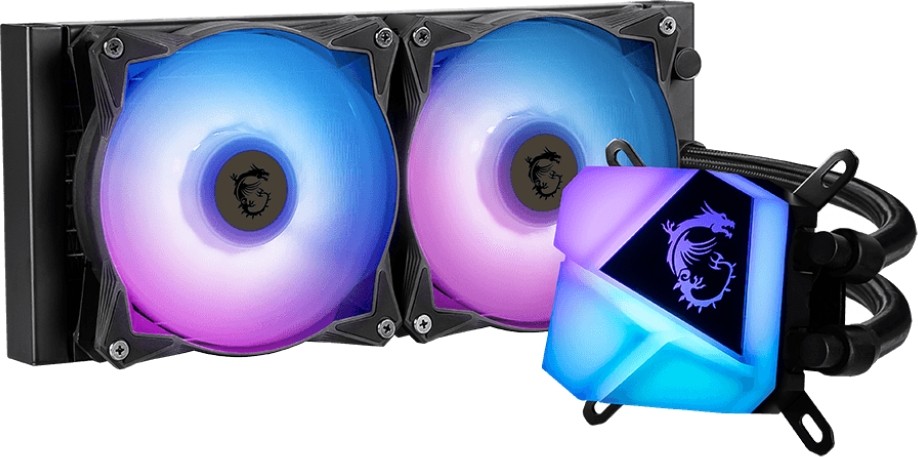 Wodne chłodzenie procesora MSI MAG CORELIQUID C280
