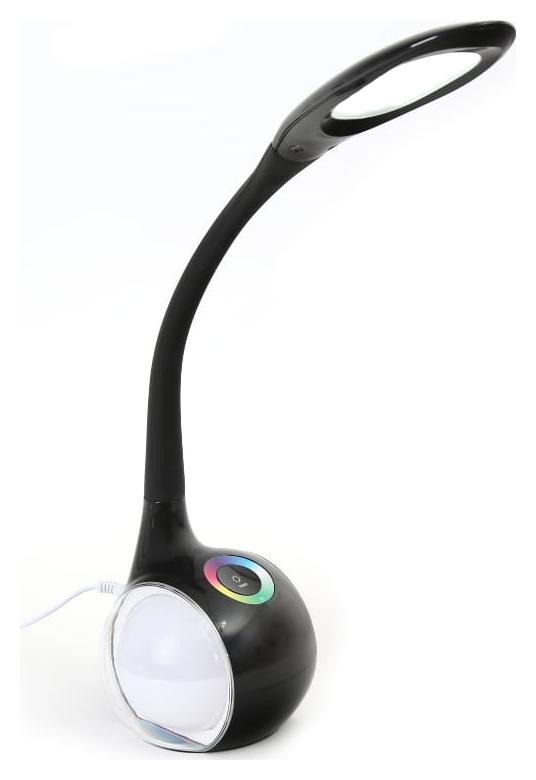 Lampka biurkowa LED z lampką nocną RGB Platinet PDL20B (czarna)