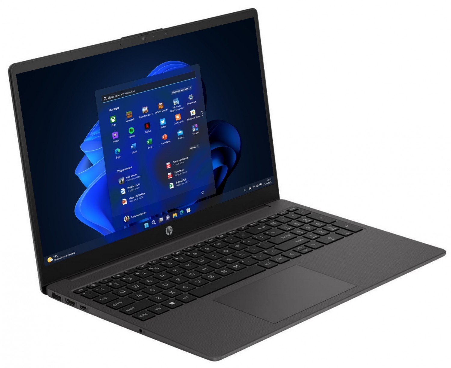 HP 255 G10 - Ryzen 5 7530U | 15,6''-FHD | 32GB | 512GB | Win11Pro