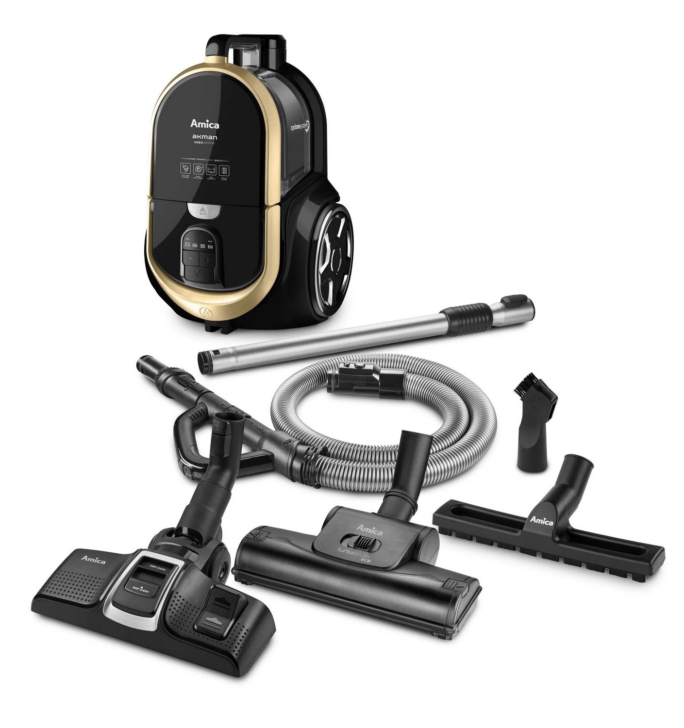 Amica VM4013 Akman czarno-złoty