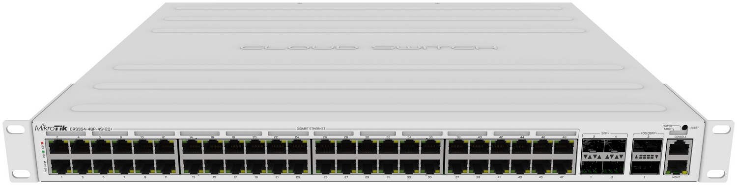 MikroTik CRS354-48P-4S+2Q+RM
