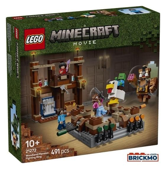 Klocki konstrukcyjne LEGO Minecraft 21272 Ring w Leśnym dworze