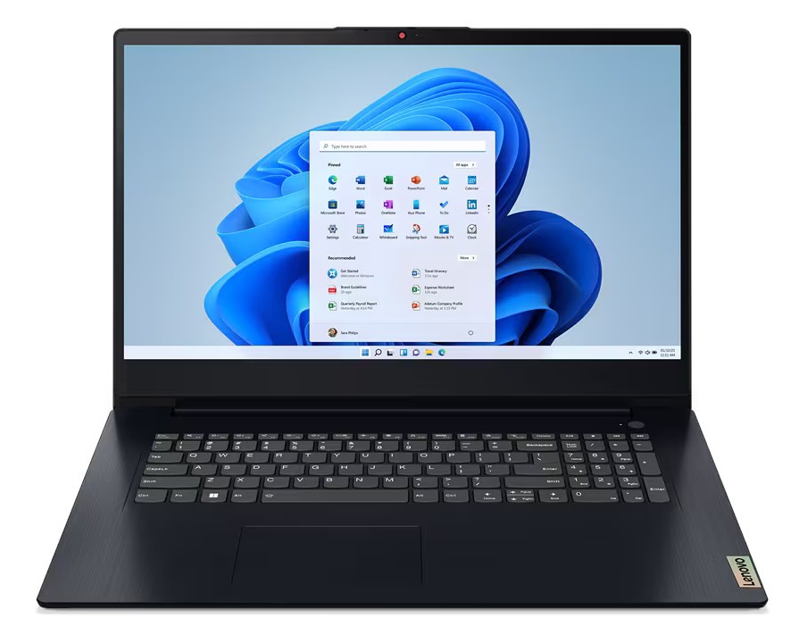 Lenovo Ideapad 3-17 - Core i3-1215U | 17,3''-FHD | 16GB | 1TB | Win11Home | Granatowy