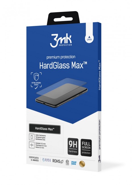 Szkło ochronne 3mk HardGlass Max do Samsung Galaxy M53 5G
