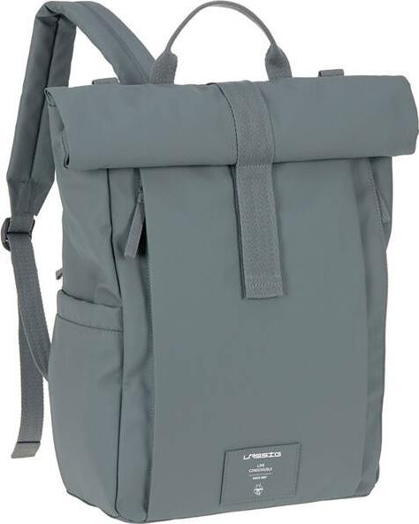 Plecak Lassig Green Label Rolltop Up Backpack Anthracite szary