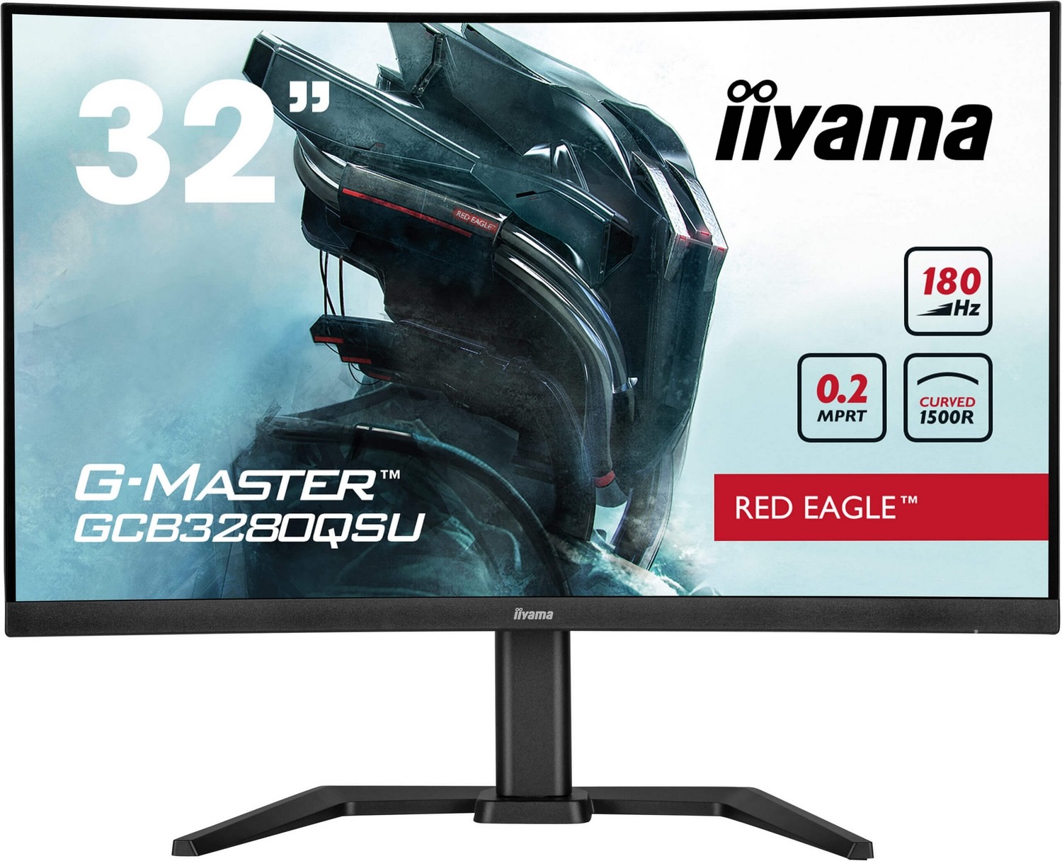 iiyama G-Master GCB3280QSU-B2 Red Eagle - 180Hz | QHD | 31,5'' | VA | 0,2ms