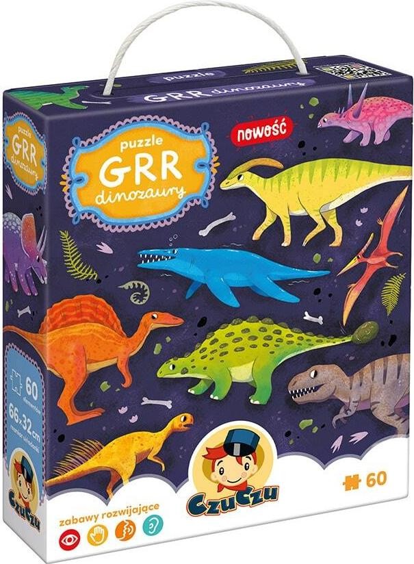 Puzzle CzuCzu Grr Dinozaury 60 el.